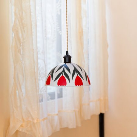Lynn's Lighting | Red Flowers Pendant Lamps